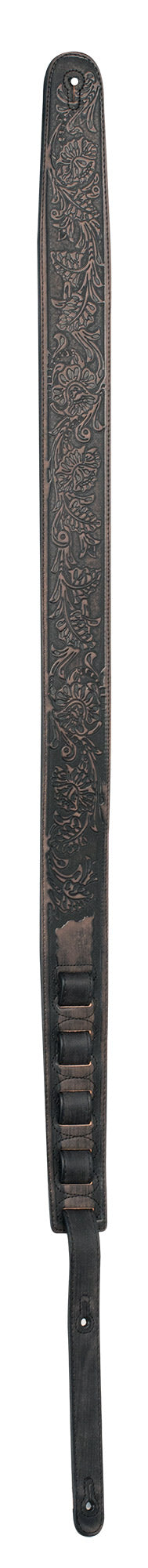 XTR | LS248 | Leather strap - Black & grey XTR | LS248 | Leather strap - Black & grey